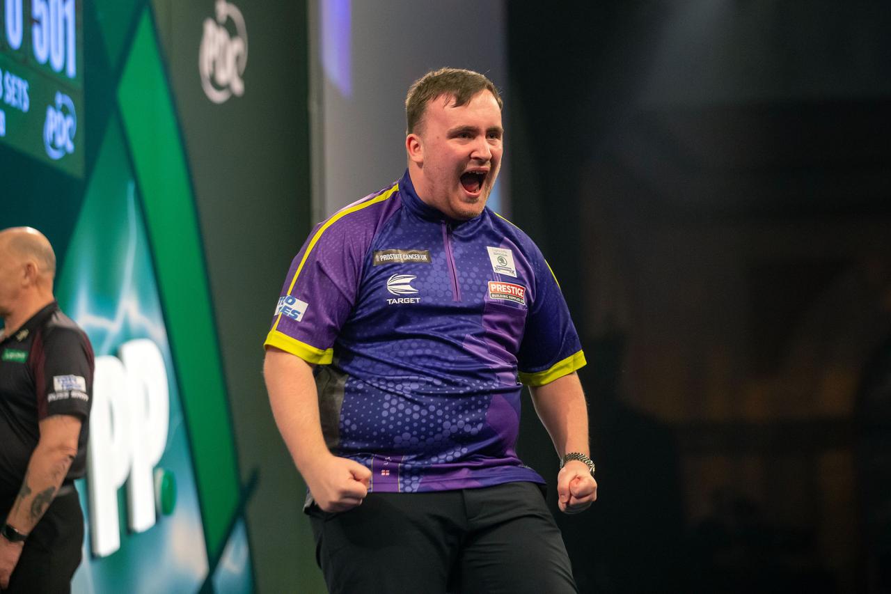 Luke Littler hits PDC World Championship record set average of 151